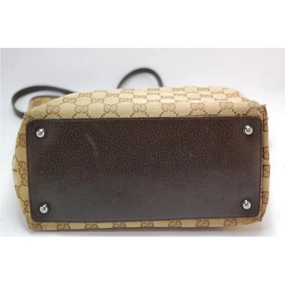 EXCELLENT CONDITION! Authentic Gucci Abbey Eclipse Shoulder Bag Handbag Purse - Picture 5 of 14